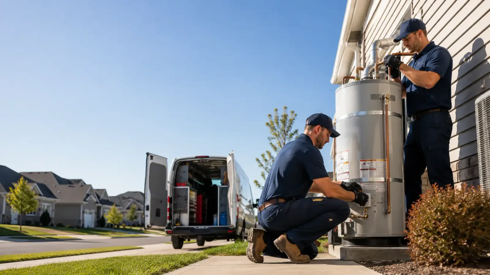 Water Heater Installation in Saint Marys, OH